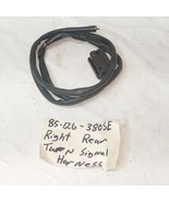 Mercedes-Benz W126 1985 380SE Right Passenger Rear Turn Signal Wiring Ha... - $22.47