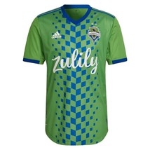 NWT men&#39;s medium Adidas Seattle Sounders FC 22/23 Home Authentic Jersey ... - $42.74