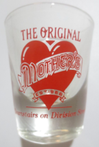 The Original Mother&#39;s Downstairs on Division Street NEW ORLEANS Shot Glass - £4.35 GBP