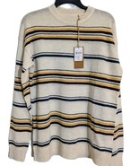 Stick Note Sweater Mohair  Wool Natural Fiber Size S For Men (275) Retai... - $168.30