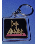 Def Leppard Keychain Key Ring Vintage 1980&#39;s - $14.99