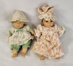 Berenguer Expressions 9” Lot of 2 Baby’s Pouting Crying Screaming Vintage - £8.25 GBP