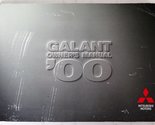2000 Mitsubishi Galant Owners Manual [Paperback] Mitsubishi - $48.99