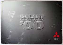2000 Mitsubishi Galant Owners Manual [Paperback] Mitsubishi - $48.99