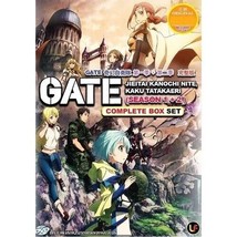 Gate Jieitai Kanochi Nite, Kaku Tatakaeri SEA 1 + 2 (1-24 END) DVD - £18.98 GBP