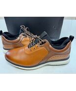 Johnston &amp; Murphy XC4 H1-Luxe Hybrid Golf Shoes, Tan Waterproof Full Gra... - $135.80