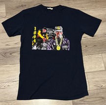 Eric B &amp; Rakim Graphic Black Short Sleeve T-Shirt Size XL Jack Italy Brand - £9.91 GBP