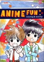 Anime Fun - Coloring &amp; Activity Book v2 - £5.56 GBP
