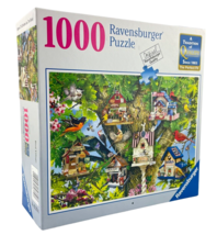 Ravensburger Jigsaw Puzzle Bird Village 1000 Pc Birdhouse Town in Tree 8... - $18.37