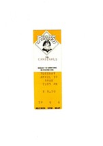 Apr 19 1988 St Louis Cardinals @ Pittsburgh Pirates Ticket Barry Bonds - £15.56 GBP