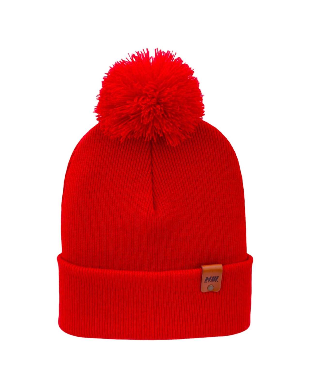 CPP1 HAAKWEAR PomPom Beanie - Made in USA - Scarlet Red - $29.00