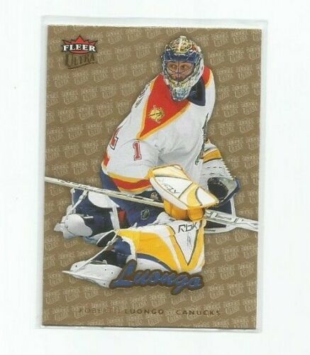 Primary image for ROBERTO LUONGO (Canucks) 2006-07 FLEER ULTRA GOLD PARALLEL CARD #189