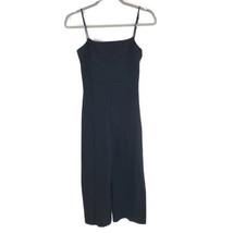 Urban Outfitters Womens Jumpsuit Sleeveless Stretch Cropped Black Size XS - £7.76 GBP