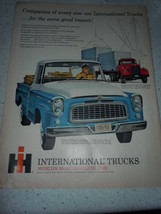 Vintage International Trucks Print Magazine Advertisement 1960 - $4.99