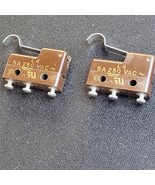(2 PCS) 311SM4-T Basic Snap Action Switches 5A 250 VAC SPDT Solder NEW S... - $17.82