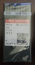 Groz-Beckert round point sewing machine needles,  332 long singer/adler ... - £9.29 GBP