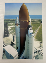 Space Shuttle Discovery Shown as it Inched up to the Pedestals at Pad A Postcard - £1.87 GBP