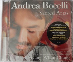 Andrea Bocelli - Sacred Arias (CD 1999 Phillips) NEW with Cracked Case - £5.47 GBP