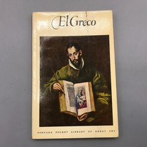 Vintage El Greco Fontana Pocket Library Di Grande Arte 1954 Paperback - £19.10 GBP