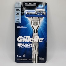 One Pack Gillette Mach 3 Turbo Razor 1 Handle with 1 Cartridge - $20.46