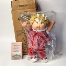 Vintage Cabbage Patch Kids Catalog Mail Away Box Lt Blonde Hair Girl 3950 - £162.49 GBP