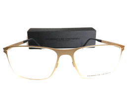 New PORSCHE DESIGN P 8256 P8256 B 55mm Silver Men&#39;s Eyeglasses Frame Italy - $189.99