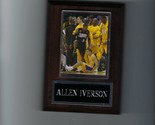 ALLEN IVERSON TYRONE LUE PLAQUE PHILADELPHIA SIXERS 76ers LAKERS BASKETB... - £3.15 GBP