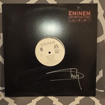 Eminem signed lp, Just don&#39;t give a fuck, Original, Vintage, Poster, Gre... - $344.70 CAD