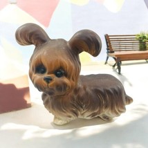 Vintage Norcrest A613 Terrior Lhasa Apso Big Eyes Cute Brown Dog Figurin... - $212.86 MXN