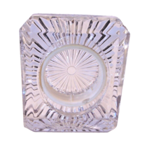 Crystal Glass Mantle Clock Replacement - Crystal Glass Holder Only - No Clock - - £7.70 GBP