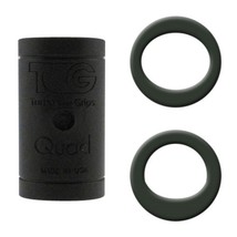 Turbo Quad Black Bowling Ball Finger Inserts Grip - $7.95
