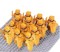 Medieval Age Castle Knights Military Armored Rome Soldiers Figures 13Pcs... - $19.80