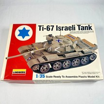 Lindberg Ti-67 Israeli Tank 1 35th Scale Military Model Figure With Box ... - £22.24 GBP