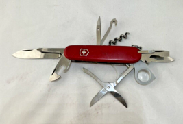 Victorinox 53381 3.5 inch Swiss Army Officier Pocket Knife Pre Owned - £25.10 GBP