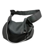 Gray Mesh Pet Sling Carrier Bag for Small Dogs or Cats – Hands-Free Cros... - $24.30