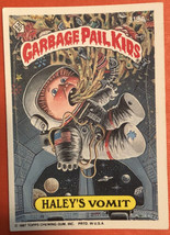 Garbage Pail Kids Haley’s Vomit trading card 1986 - £1.94 GBP