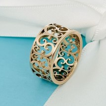 Size 6.5 Tiffany &amp; Co Rubedo Enchant Ring Scroll Filigree Wide - £355.71 GBP