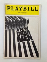 1990 Playbill The Music Box A Few Good Men Tom Hulce, Megan Gallagher - $19.44 CAD