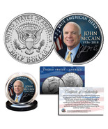 JOHN McCAIN True American Hero 1936-2018 Official JFK Kennedy Half Dolla... - $14.95