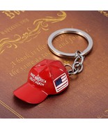 LKS Donald Trump Keychain Maga Hat American Flag Make America Great Home... - $170.67 MXN