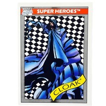 Marvel Impel 1990 Cloak Super Heroes Trading Card 50 MCU - £1.78 GBP