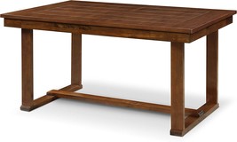 Clickdecor Wesley Extendable Dining Table, Brown - £201.60 GBP