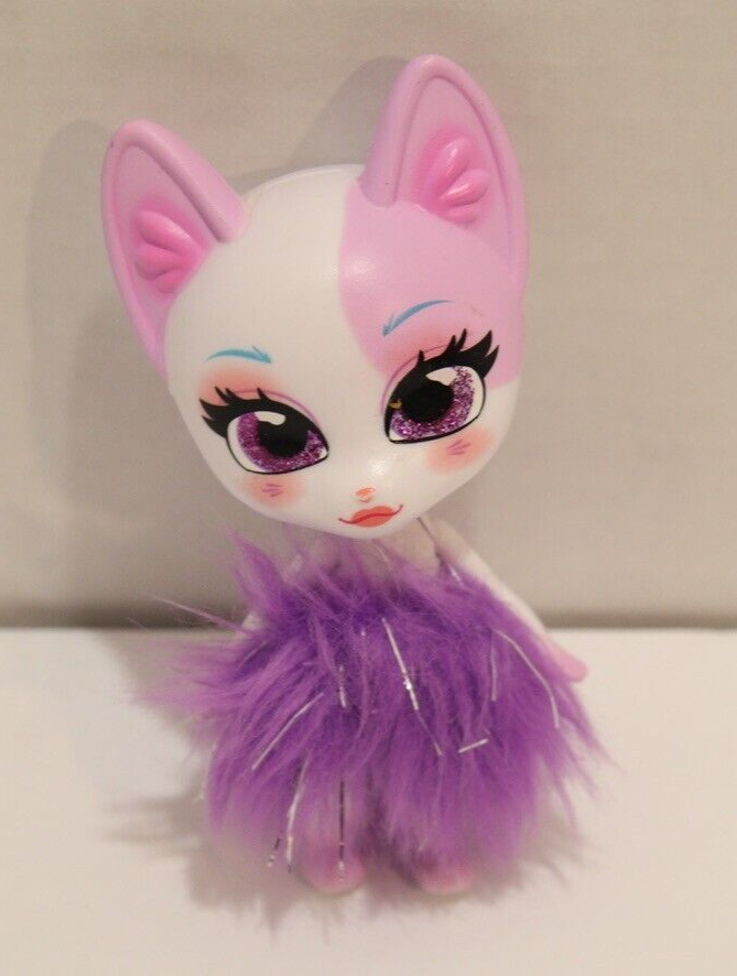 Jakks Pacific Kitten Catfé Purrista Mini Girls Doll Kitty Figure 4 inch 2019 - $8.88