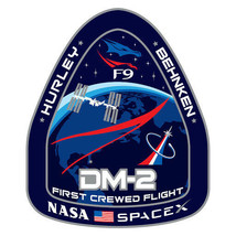Space X Dragon Falcon 9 DM2 Mission Sticker Decal (Select your Size) - £2.21 GBP+