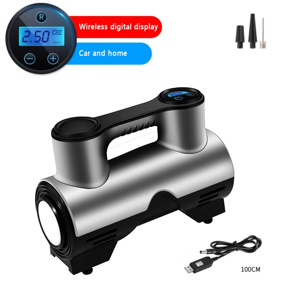 Portable Automobile Air Compressor Digital Tire Air Pressure Pump Tire Inflation - £144.86 GBP