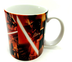 Star Wars Galerie Mug Coffee Cup Luke Skywalker Darth Vader 2005  Lucasf... - $7.70