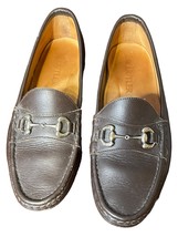 Jay Butler Men&#39;s Loafers Dress Horse Bit Accent  Millbank Leather Shoes Brown 9 - £78.89 GBP