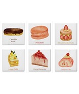 Desserts Ceramic Tiles Cake Cheesecake Eclair Macaron Restaurant Bakery ... - $1,943.11 MXN