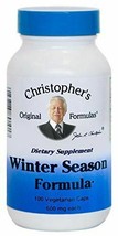 NEW Dr. Christopher&#39;s Winter Season Formula 100 Vegetarian Capsules 600 mg each - £15.80 GBP