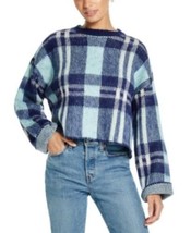 MSRP $70 Weatherproof Vintage Plaid Bell-Sleeve Sweater Size Small - $42.57